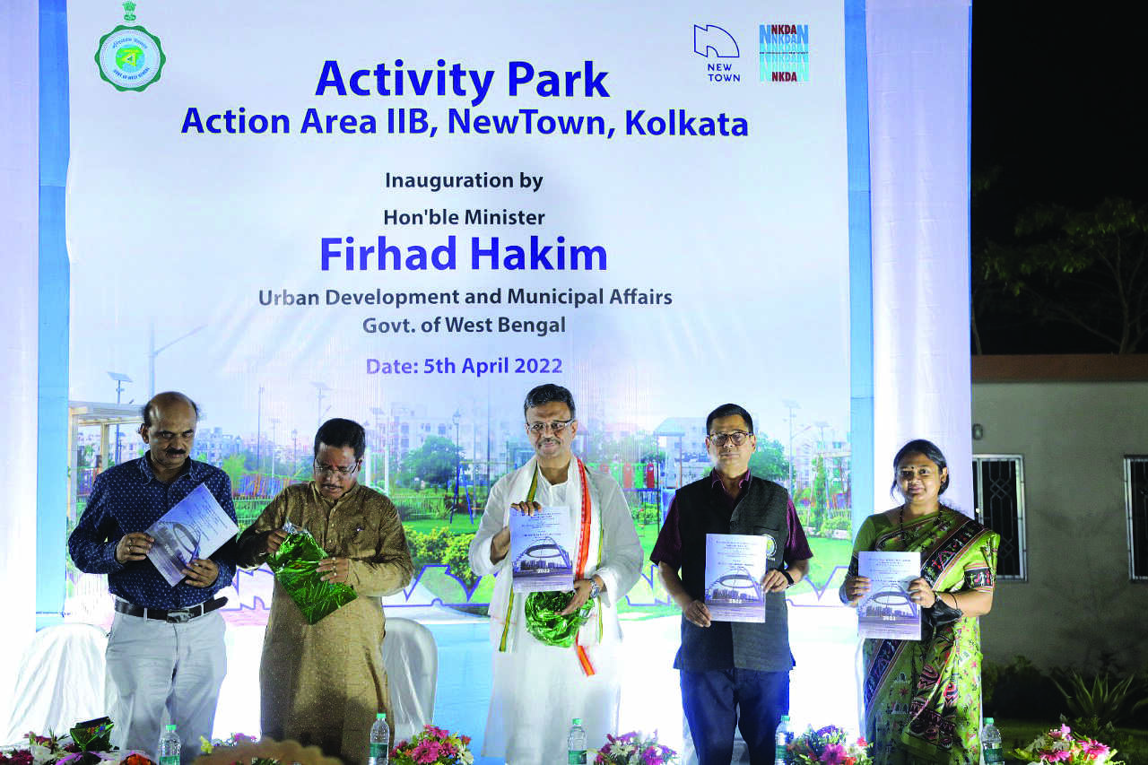 New Town gets green Activity Park New Town gets green Activity Park