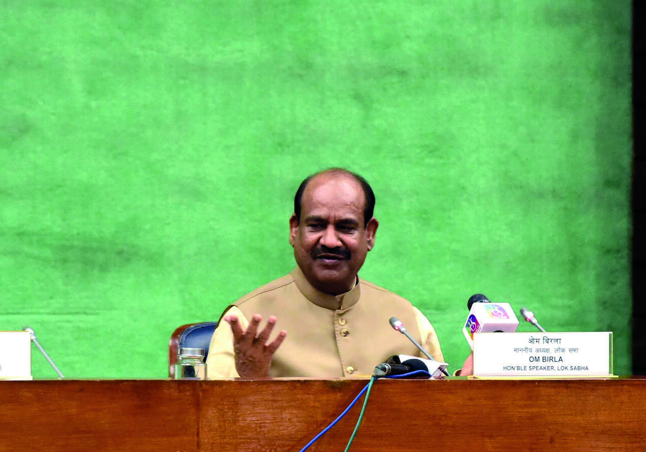 Lok Sabha sees 129% productivity: Birla Lok Sabha sees 129% productivity: Birla