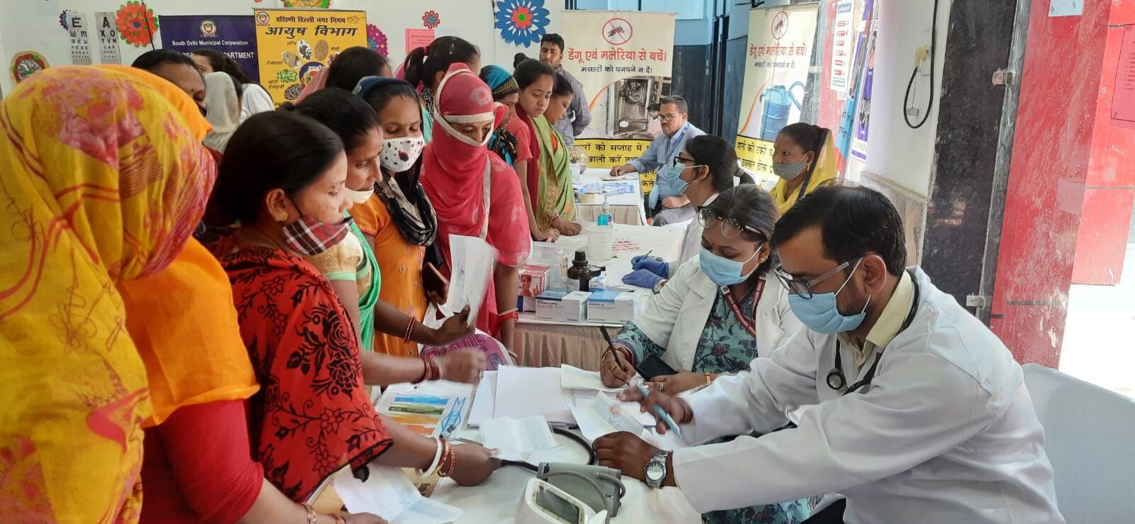 SDMC holds womens medical camp in RK Puram
