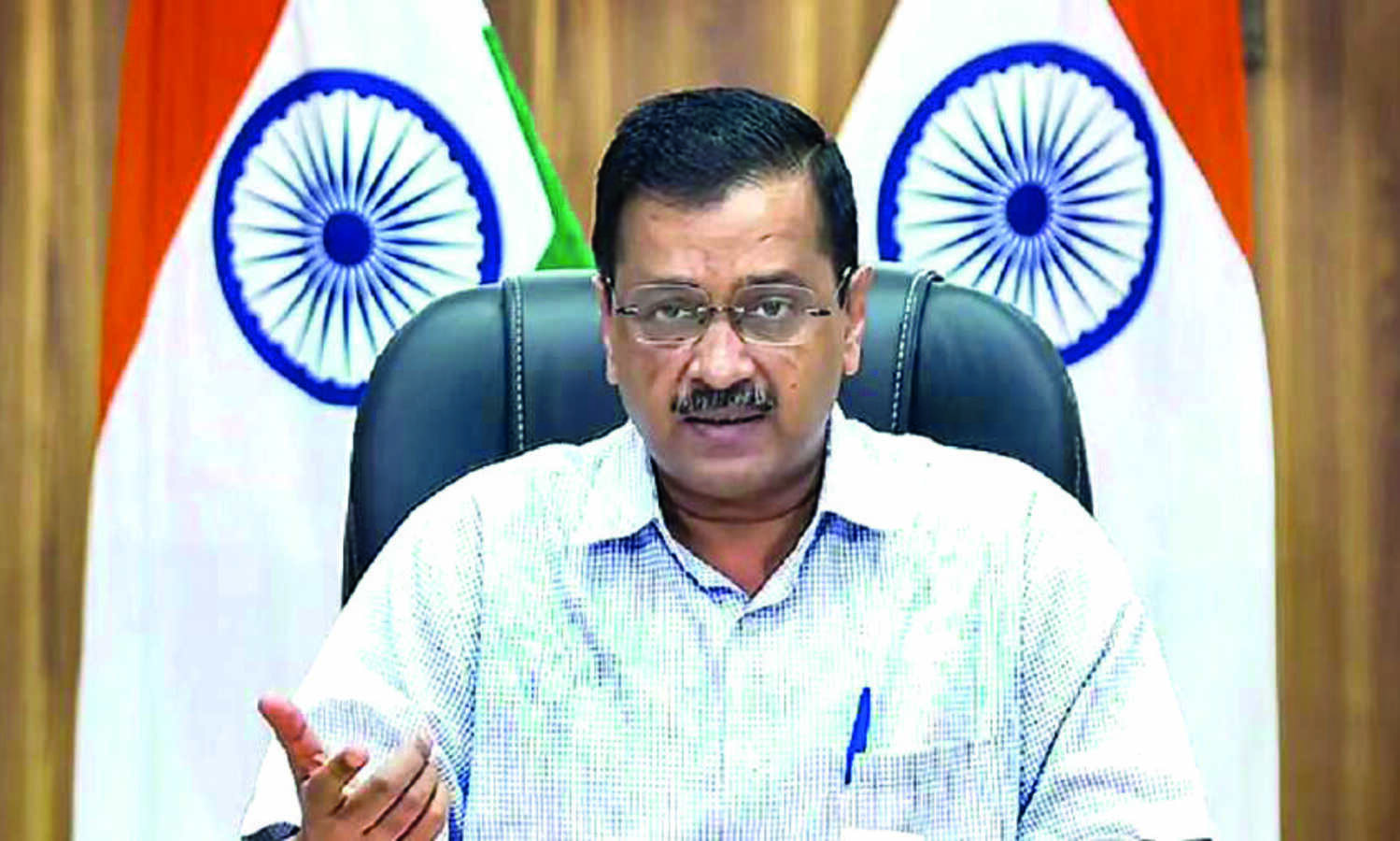 Kejriwal attacks BJP for crumbling edu system   in Gujarat