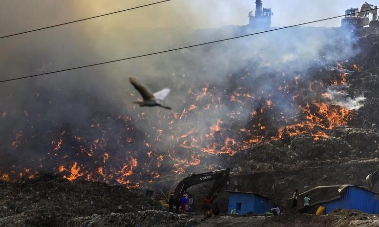 Fire at Ghazipur landfill site, no casualty: Officials