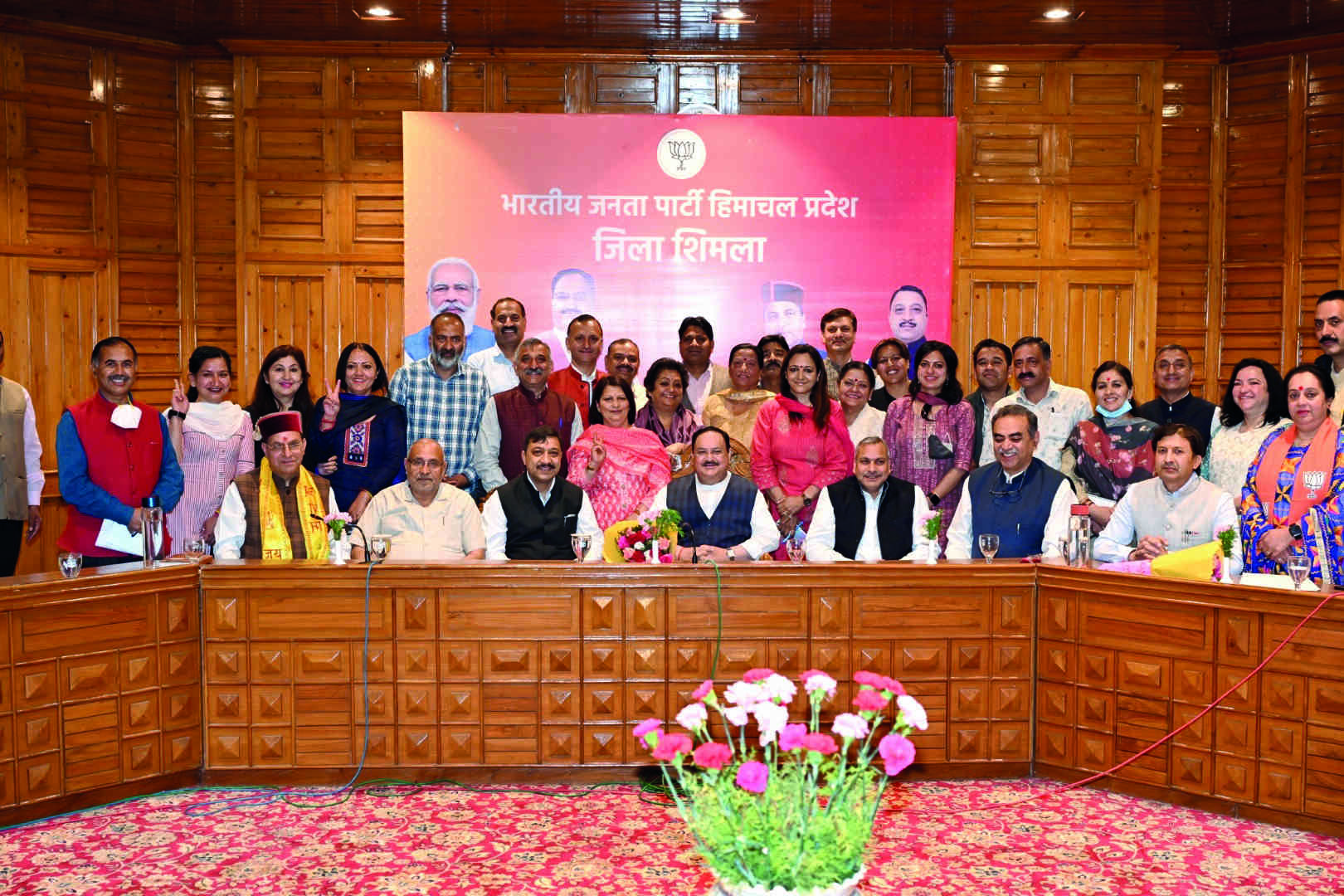 Nadda rules out changing HP CM Nadda rules out changing HP CM