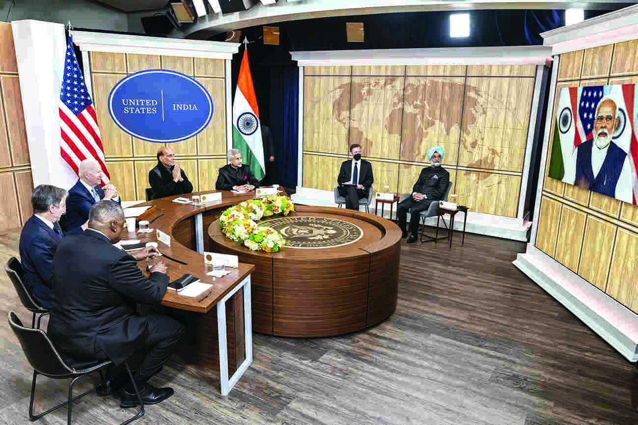 India, US resolve to address trade concerns, strengthen defence ties India, US resolve to address trade concerns, strengthen defence ties