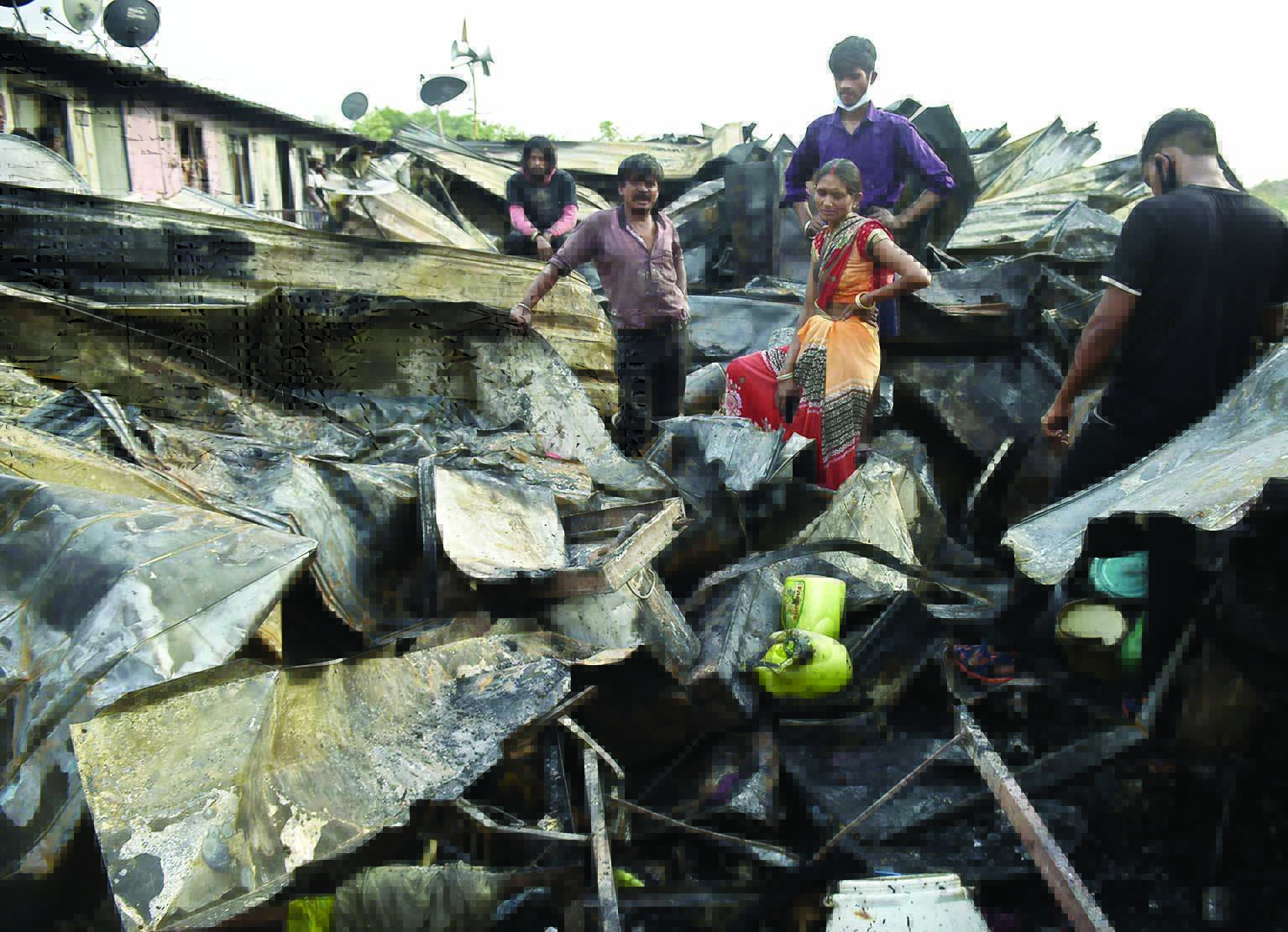Kathputli transit camp: Residents keep losing hope with each fire, waiting for better homes Kathputli transit camp: Residents keep losing hope with each fire, waiting for better homes