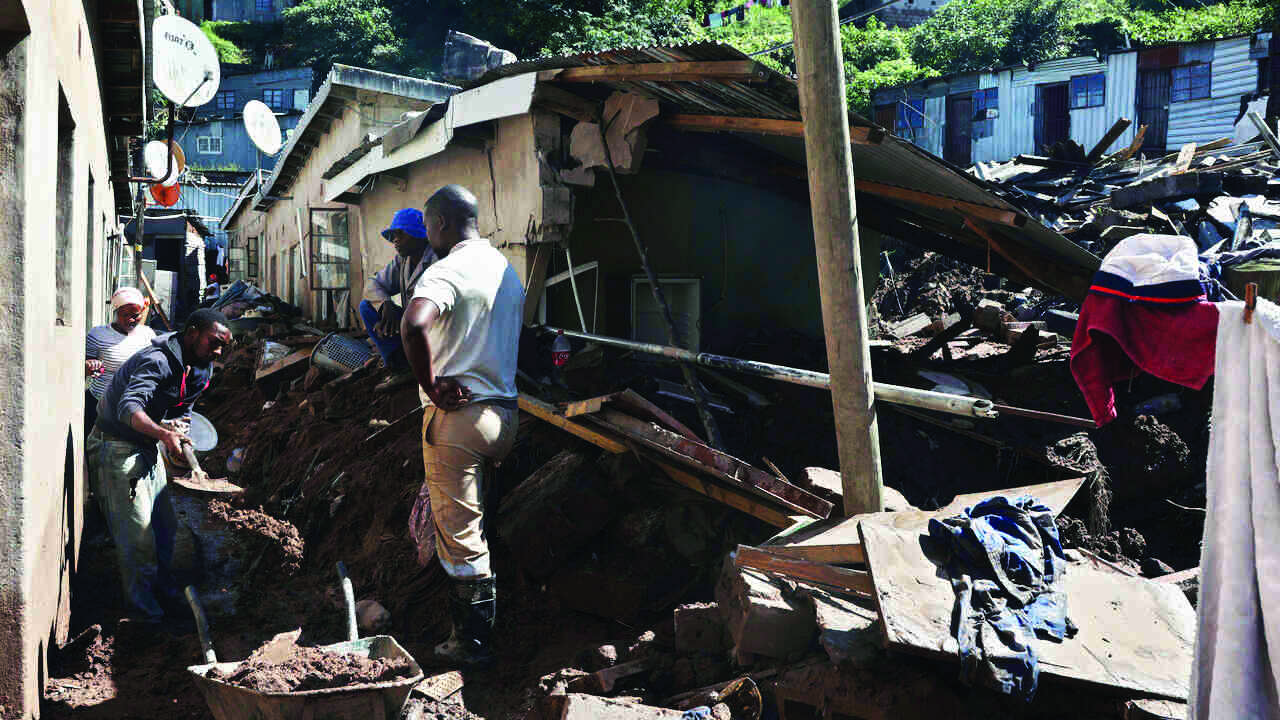 South Africa flood toll nears 400, rescuers widen search for missing South Africa flood toll nears 400, rescuers widen search for missing