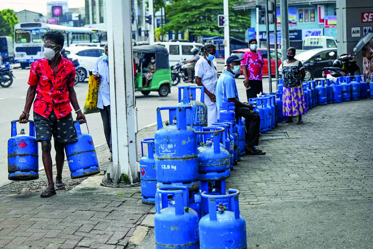 Crisis-hit Lanka seeks Indias help for cooking gas supply Crisis-hit Lanka seeks Indias help for cooking gas supply