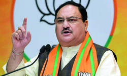 J P Nadda counters Oppn