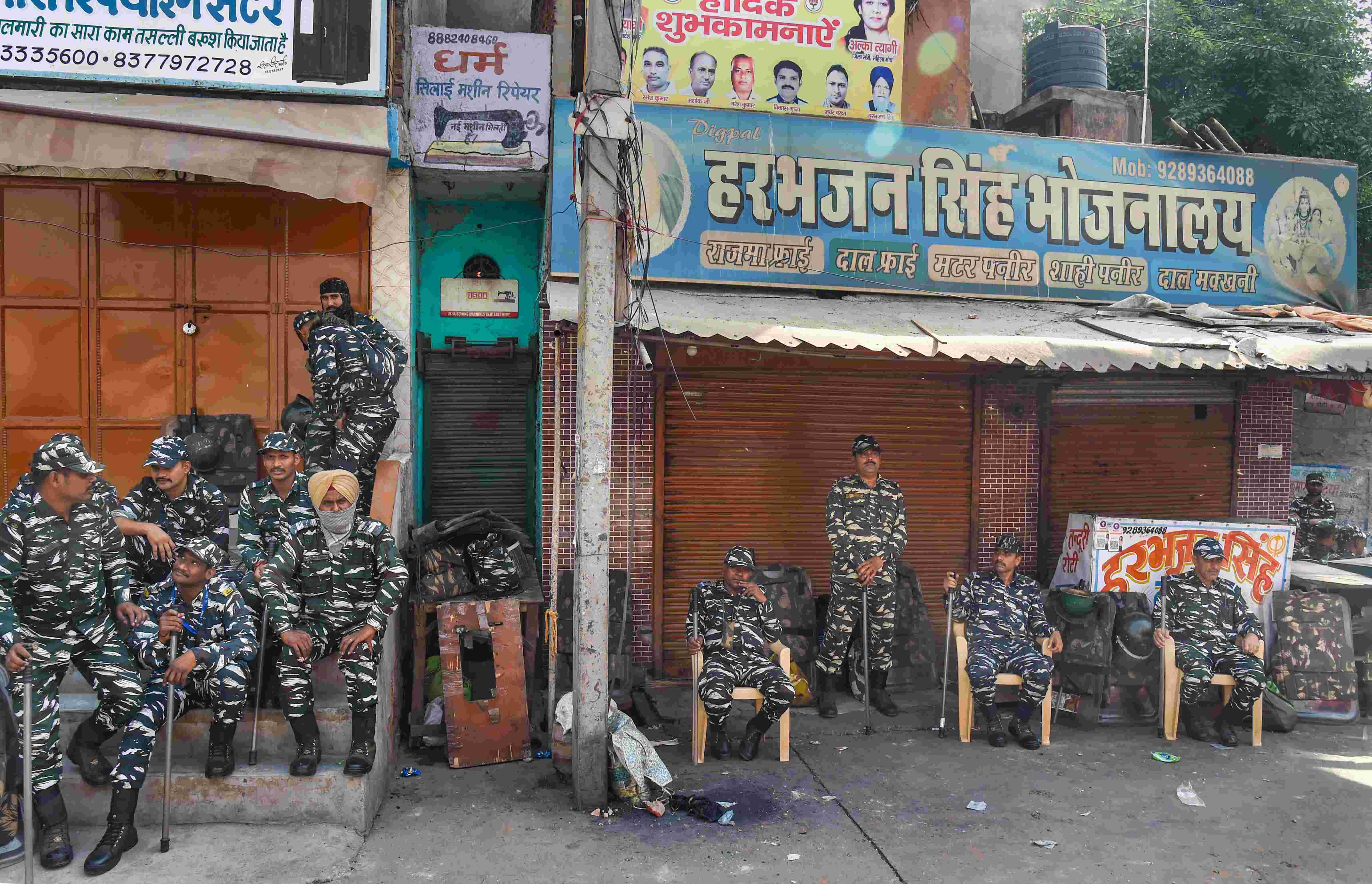 Situation returning to normalcy in Delhis Jahangirpuri, say cops