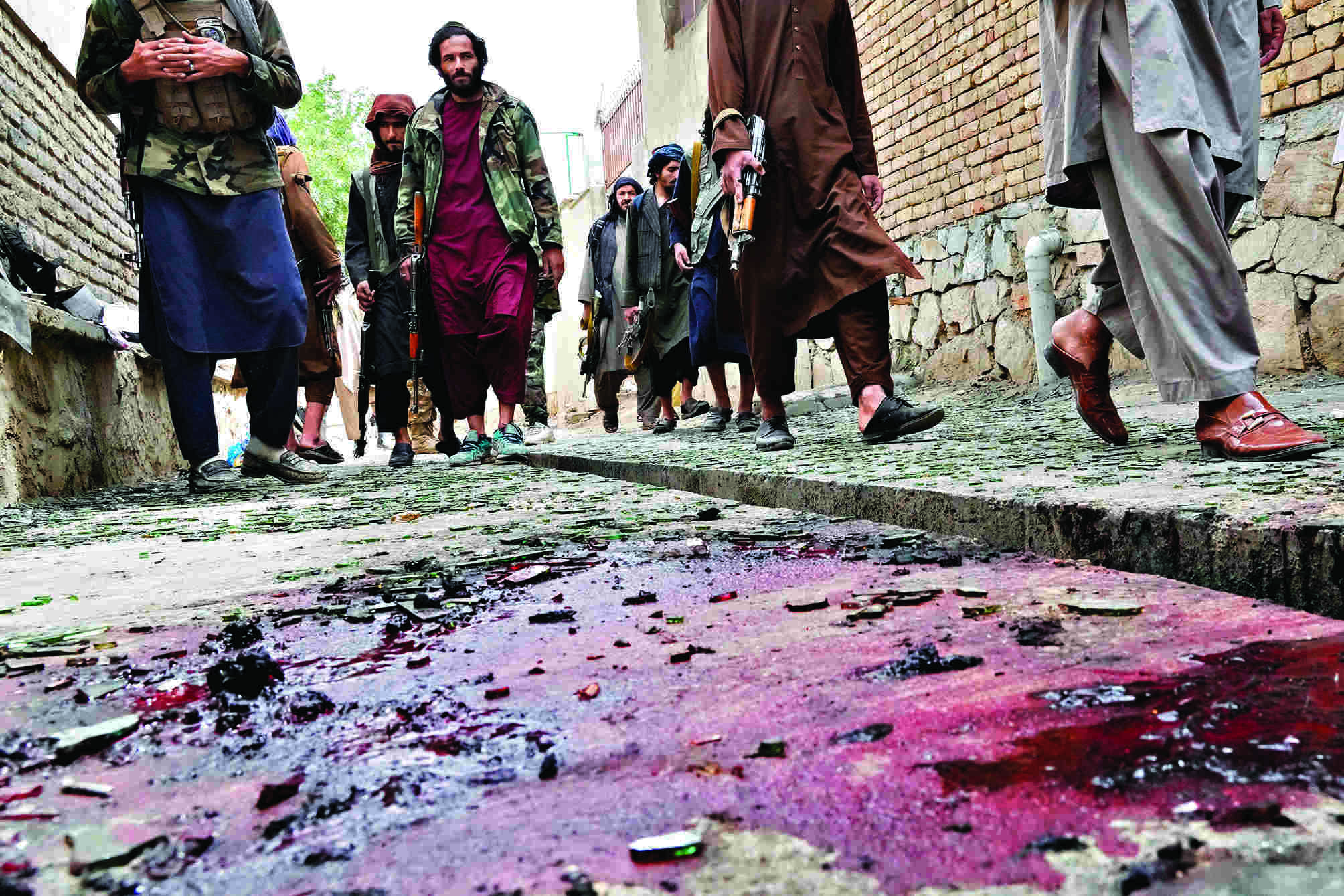 Blasts near Kabul schools kill at least 6