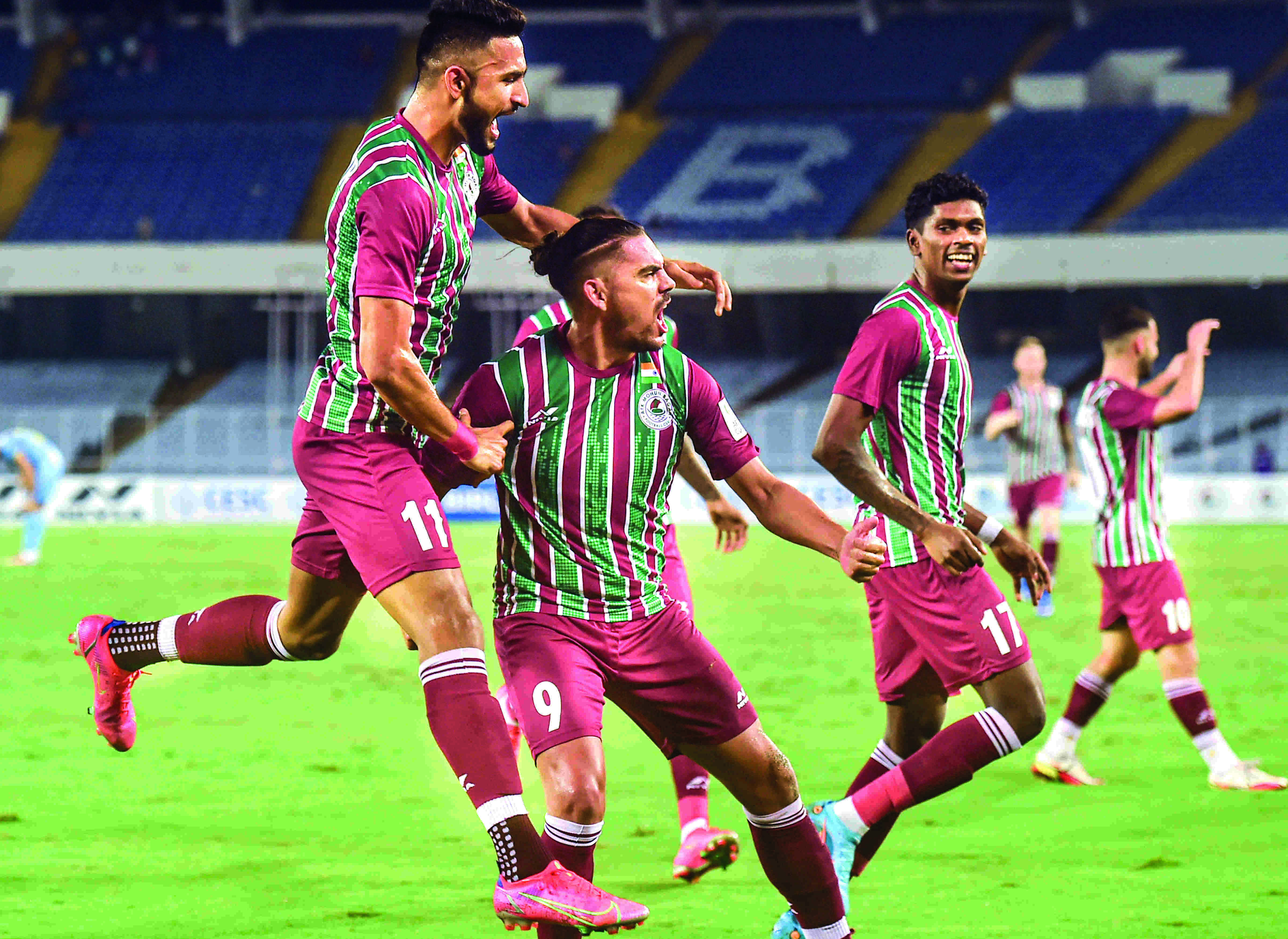 Williams hat-trick seals ATK Mohun Bagans AFC Cup group berth