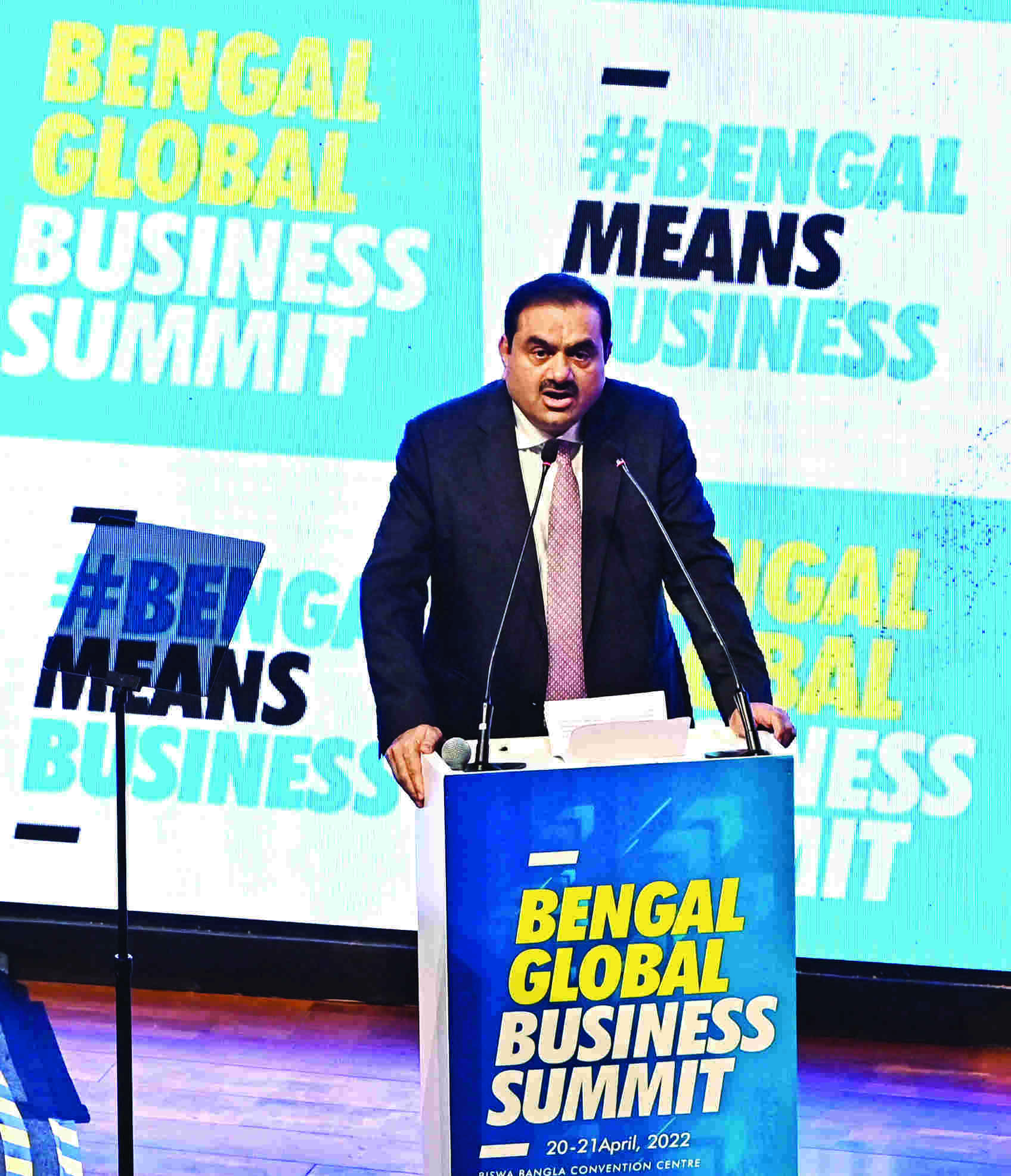 Adani Group commits to invest Rs 10K cr in Bengal Adani Group commits to invest Rs 10K cr in Bengal