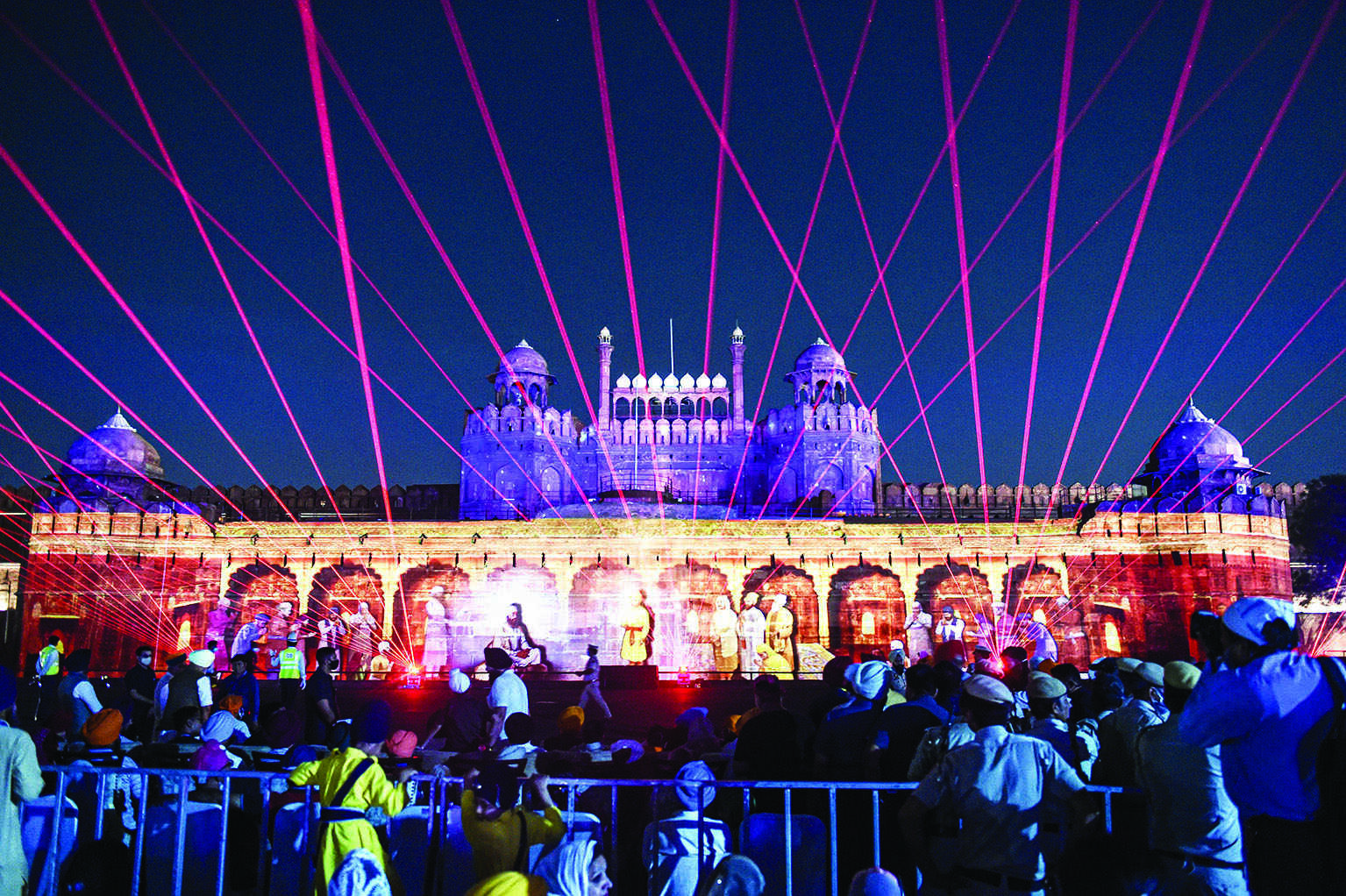Multi-layered security at Red Fort for Parkash Purab celebrations