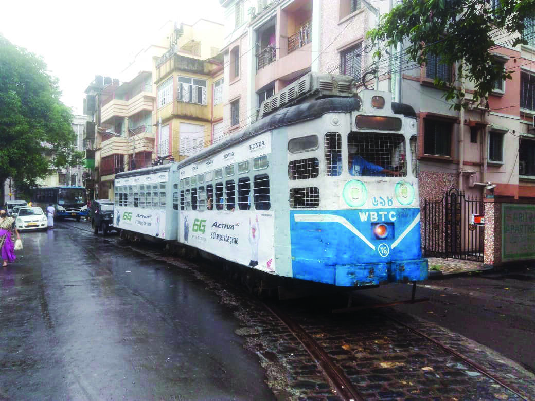 Two tram routes to re-start before Puja Two tram routes to re-start before Puja