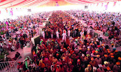 Devotees throng Panipat for 400th Parkash Purab of Guru Teg Bahadur Devotees throng Panipat for 400th Parkash Purab of Guru Teg Bahadur