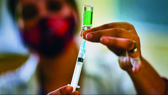 Cumulatively at least 12 cr vaccinated so far in state Cumulatively at least 12 cr vaccinated so far in state