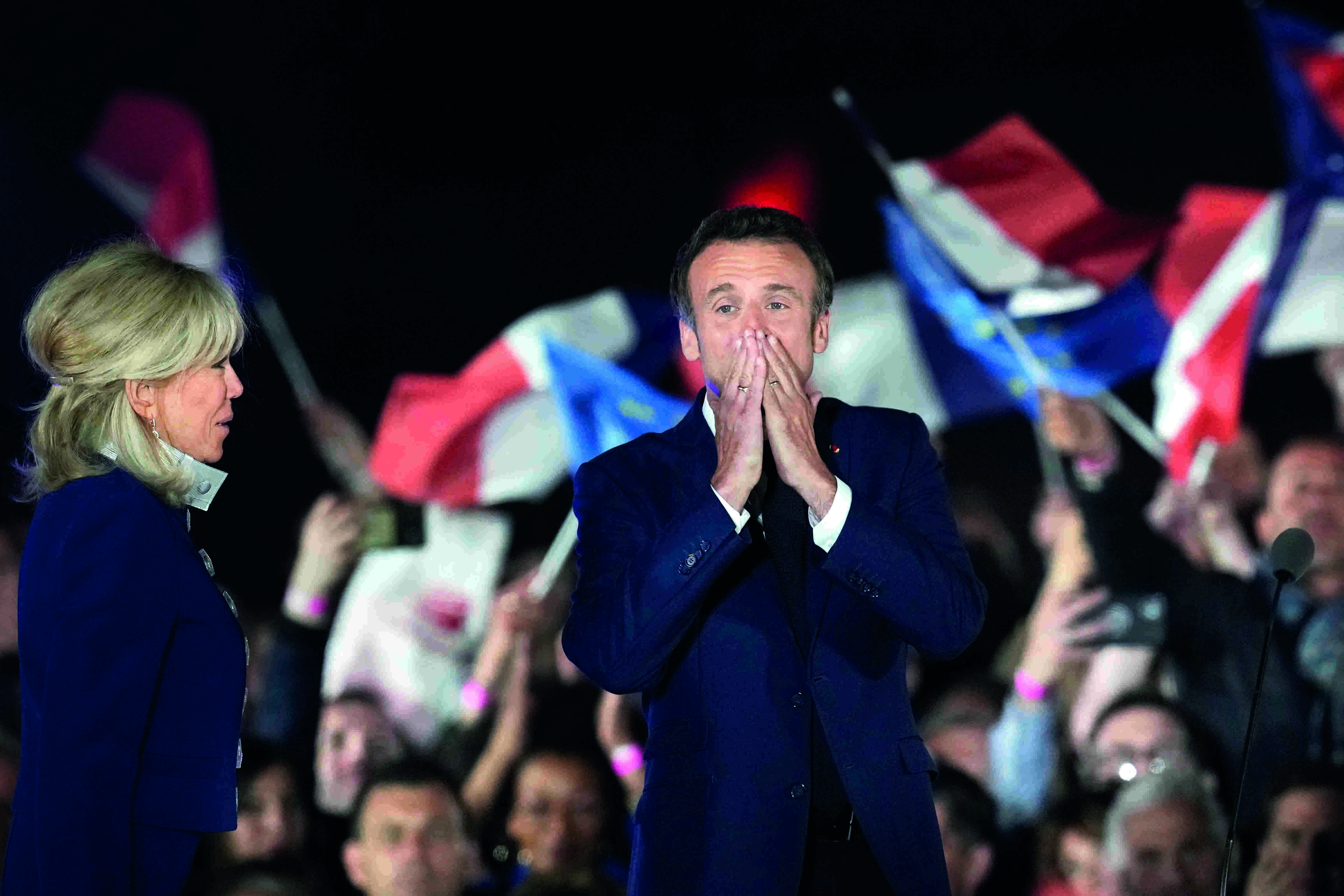 To Europes relief, Frances Macron wins but far-right gains To Europes relief, Frances Macron wins but far-right gains