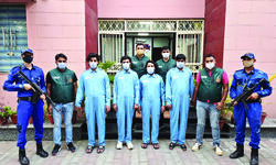 Special Cell nabs most wanted gangster along with 3 of his associates Special Cell nabs most wanted gangster along with 3 of his associates