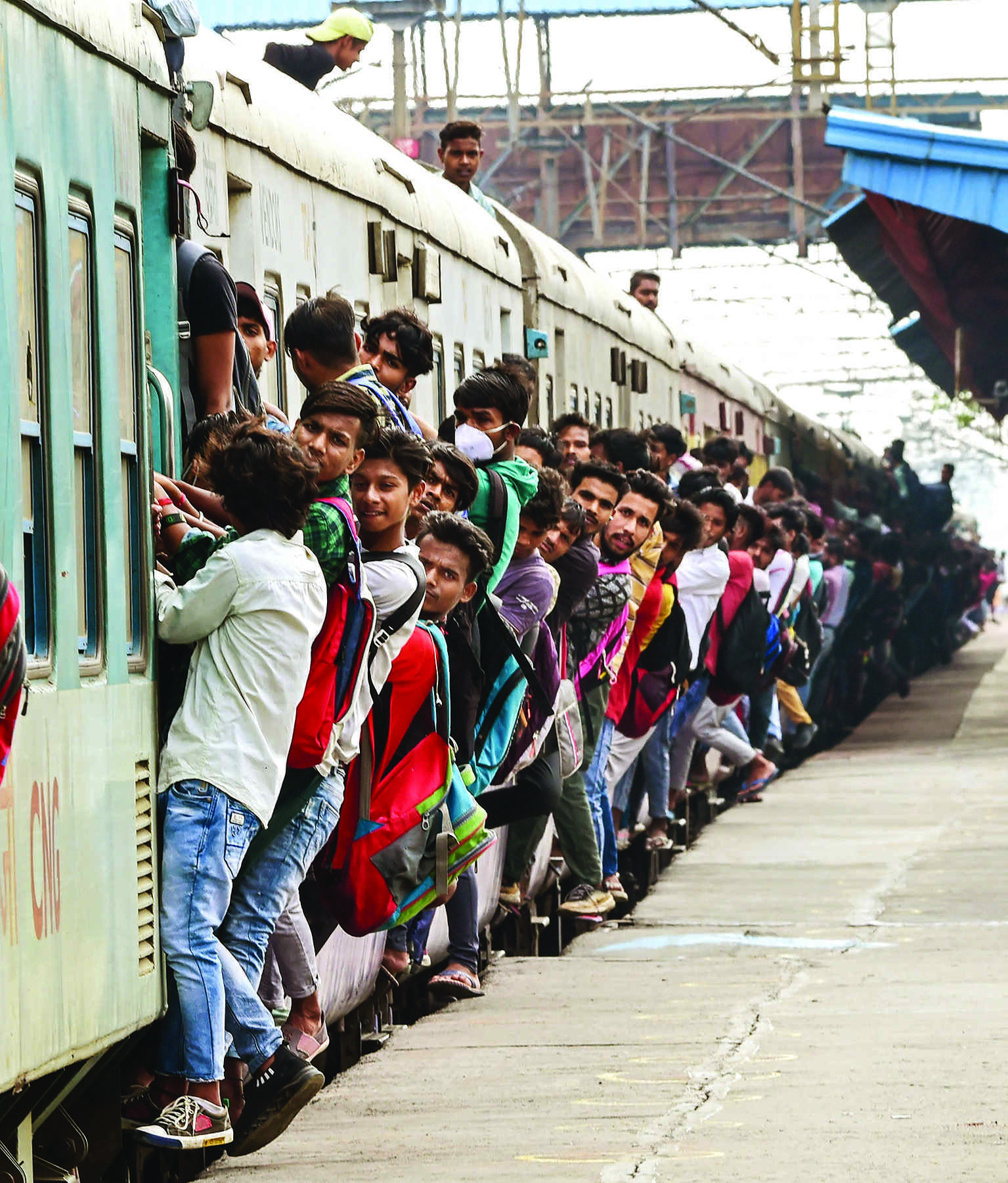 Rlys must pay compensation if a person falls off crowded train & suffers injuries Rlys must pay compensation if a person falls off crowded train & suffers injuries