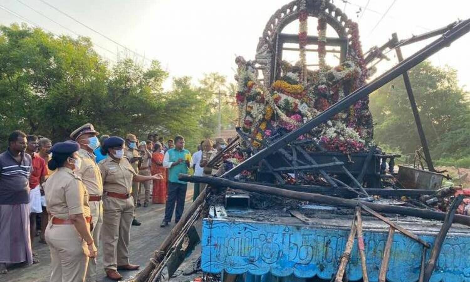 11 persons electrocuted during temple chariot procession in TN