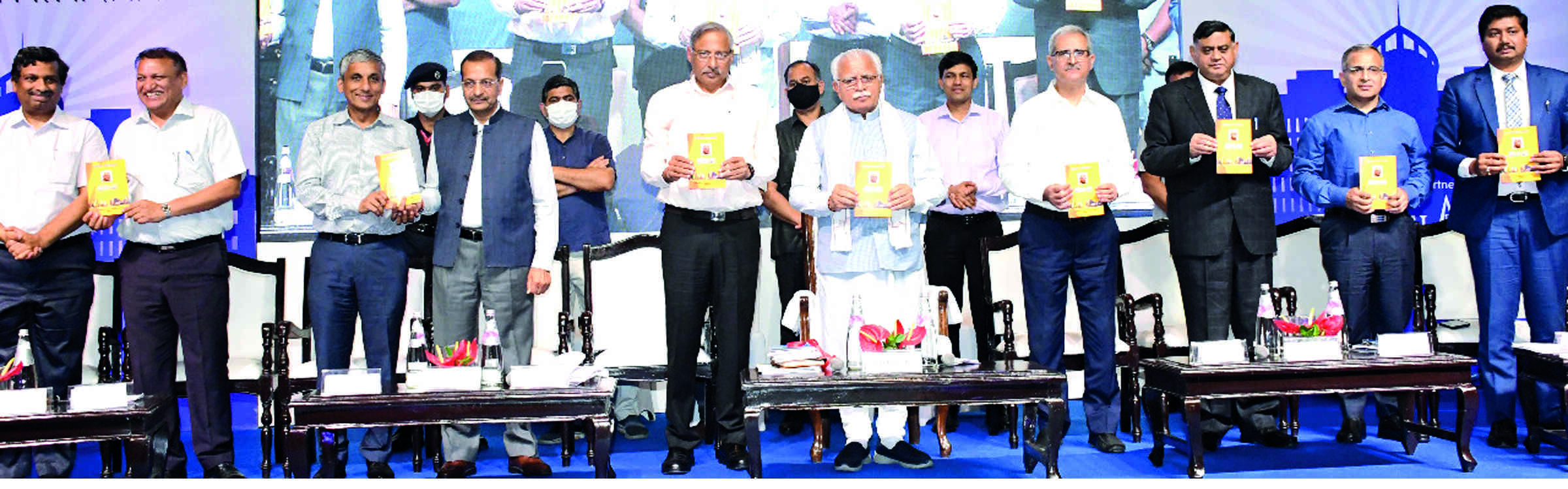 Khattar releases structural safety guidelines booklet in Gurugram Khattar releases structural safety guidelines booklet in Gurugram