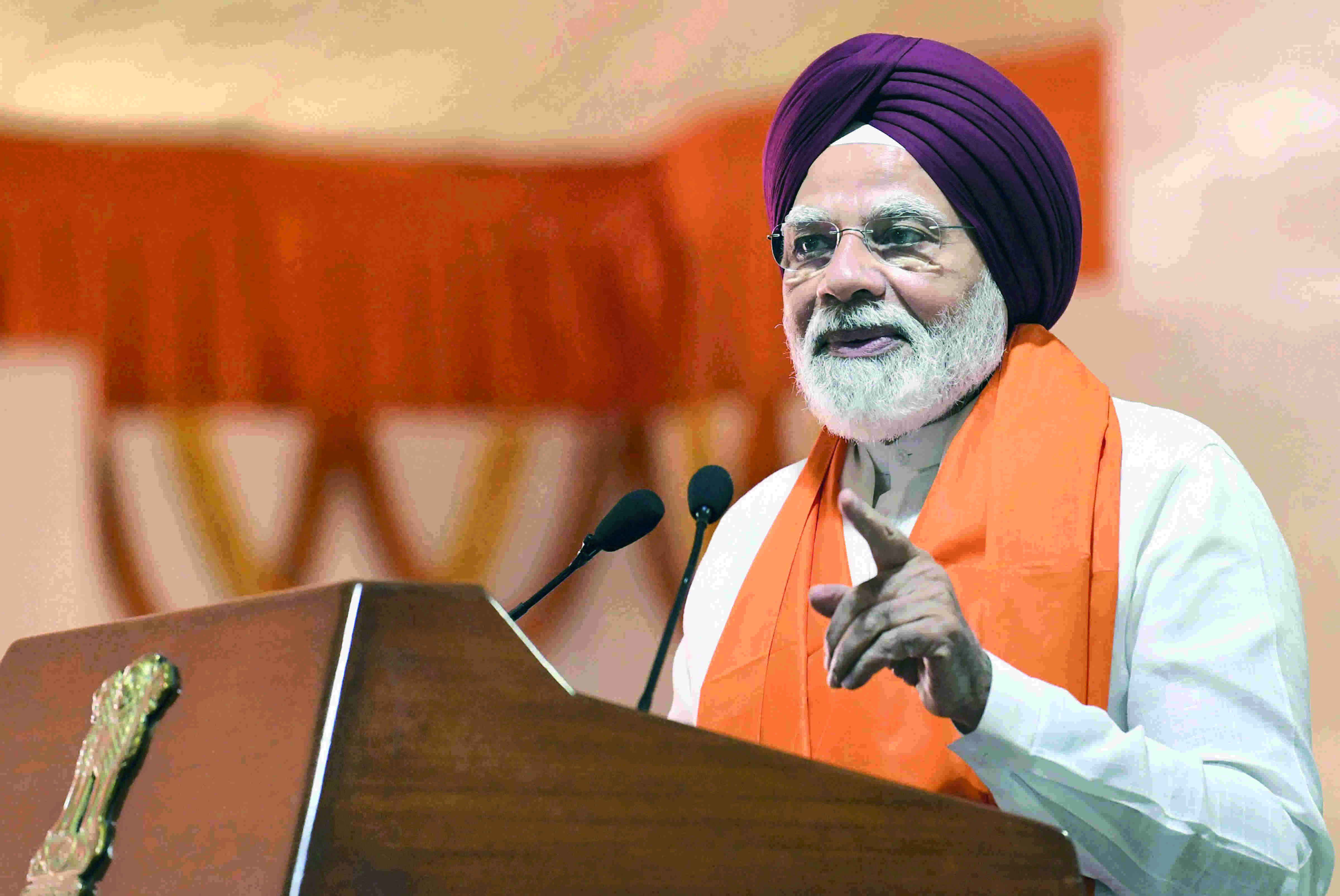 India grateful for Sikhs contributions: PM Modi
