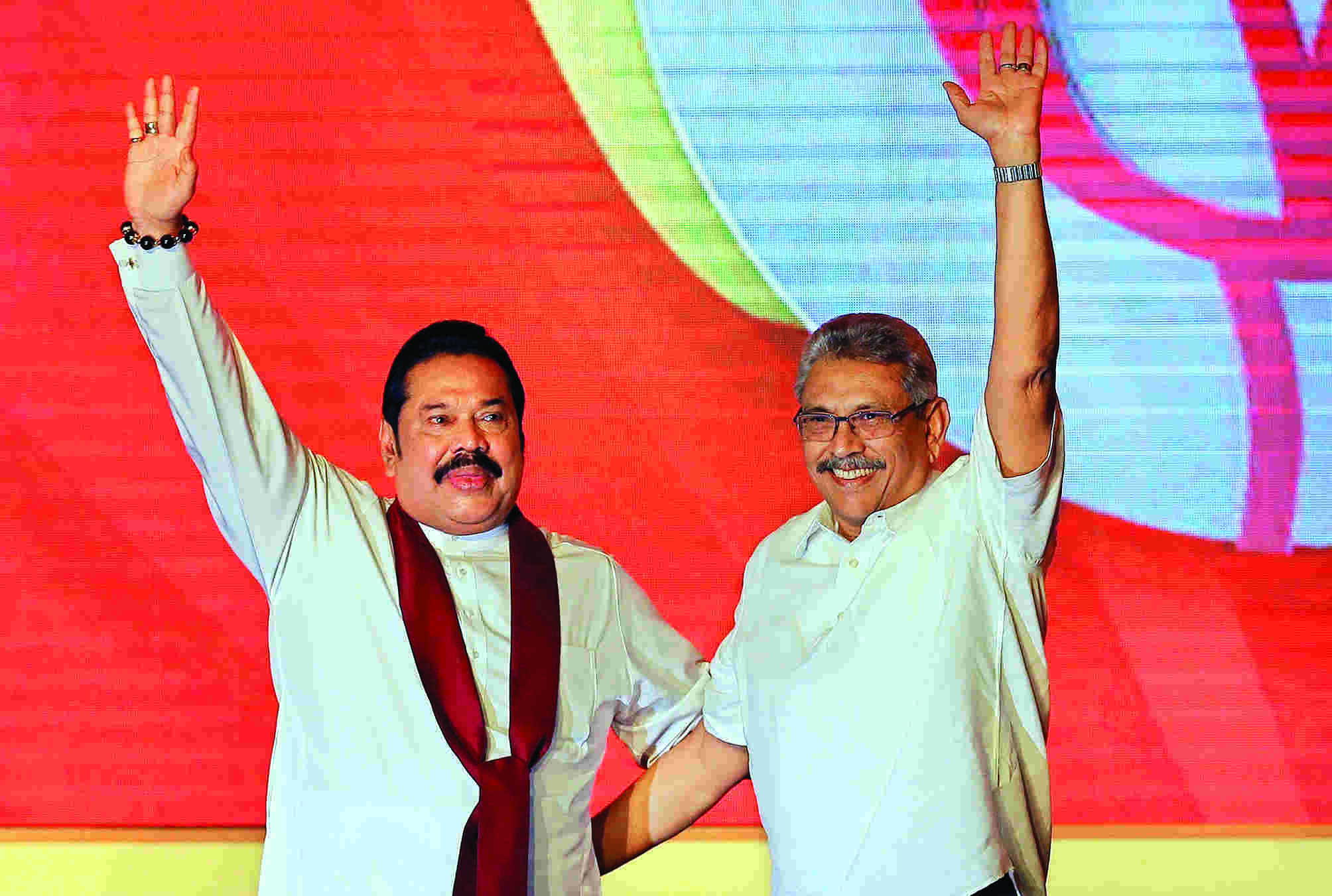 Sri Lankan Prez agrees to remove brother as PM Sri Lankan Prez agrees to remove brother as PM