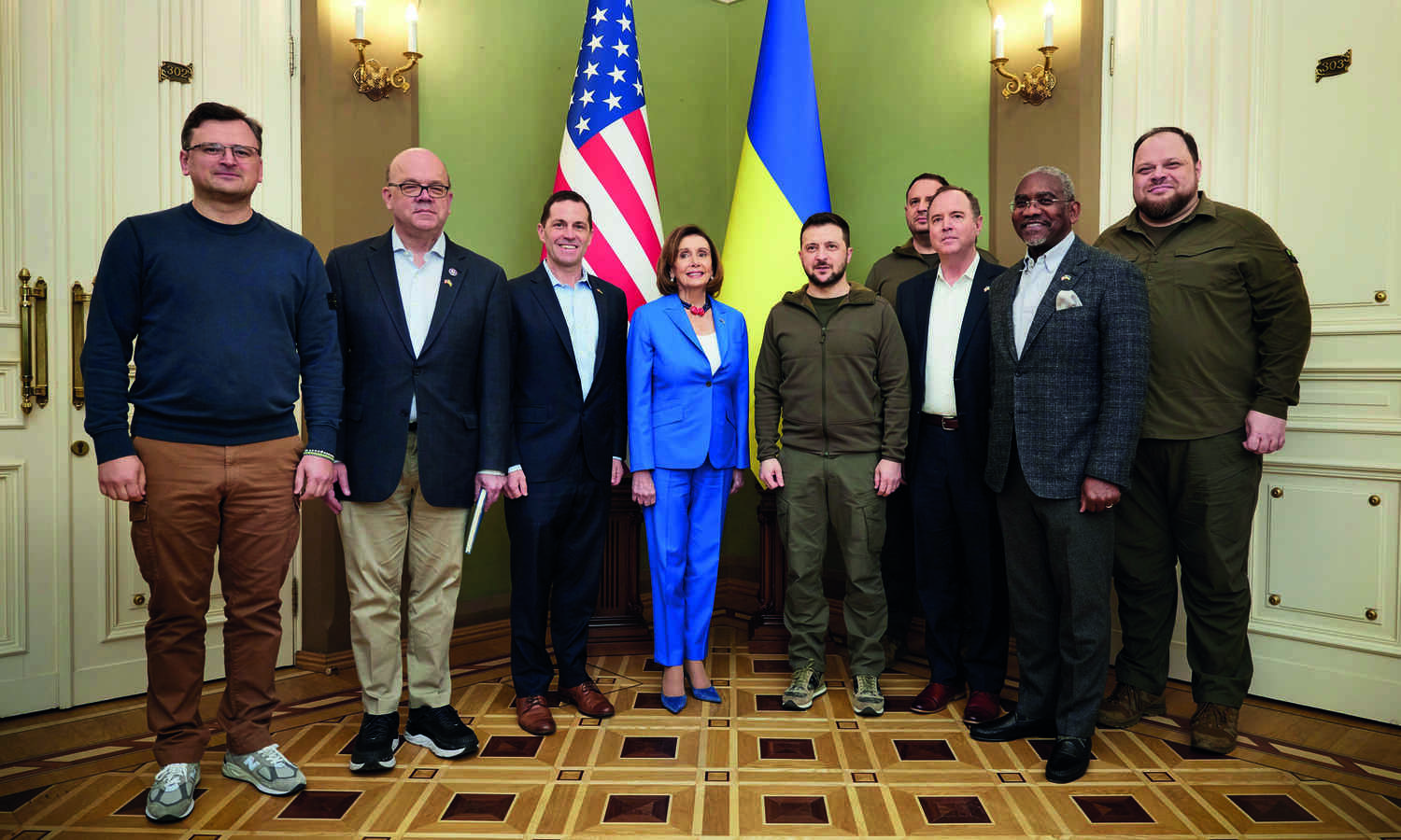 Pelosi visits Kyiv, meets with Ukraine President