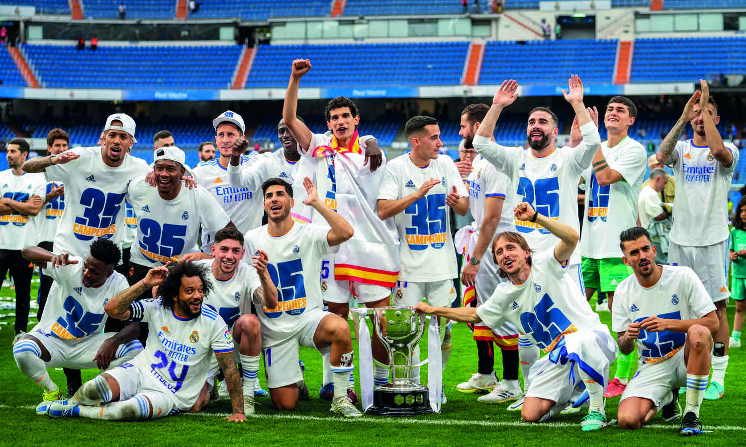 Madrid clinch record-extending 35th Spanish League title