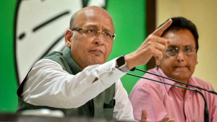 BJP creating artificial issues like Hindi national language debate, hijab controversy to divide Indians: Singhvi