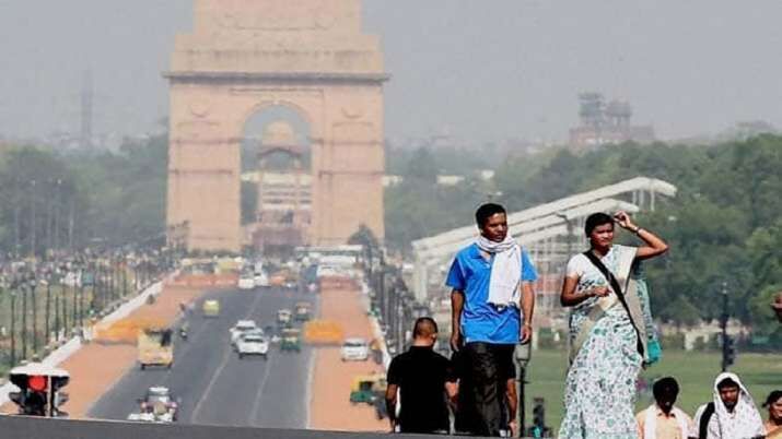 Delhi records maximum temperature of 40.5 degrees Celsius