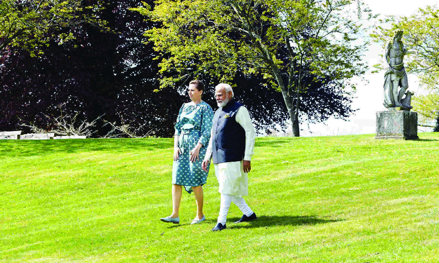 In Copenhagen, Modi calls for immediate ceasefire in Ukraine
