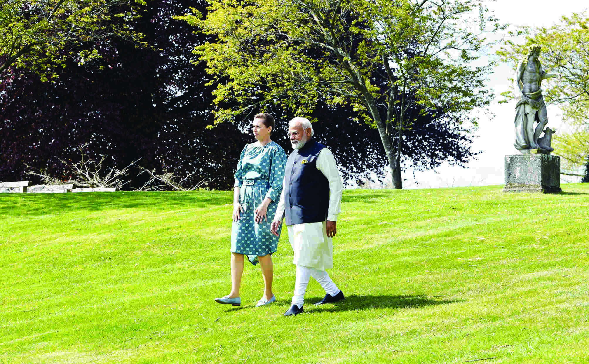 In Copenhagen, Modi calls for immediate ceasefire in Ukraine