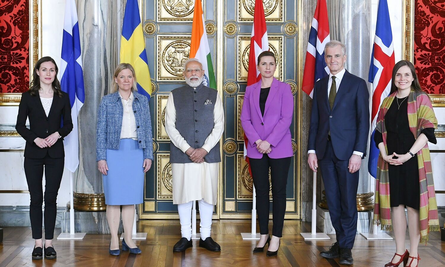 PM Modi holds bilateral meetings with counterparts from Nordic countries