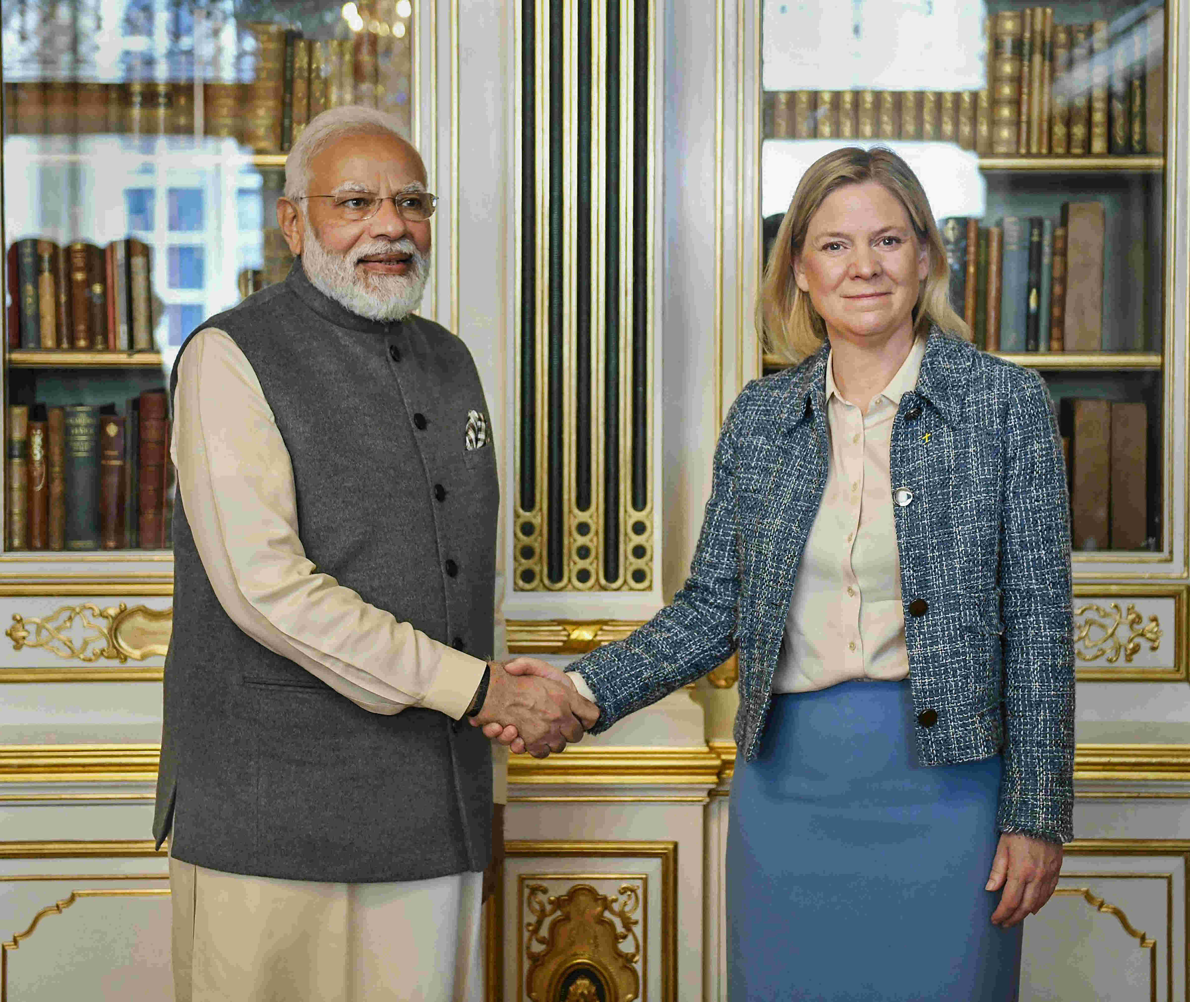 PM Modi meets Swedish counterpart in Denmark, discusses ways to deepen bilateral ties