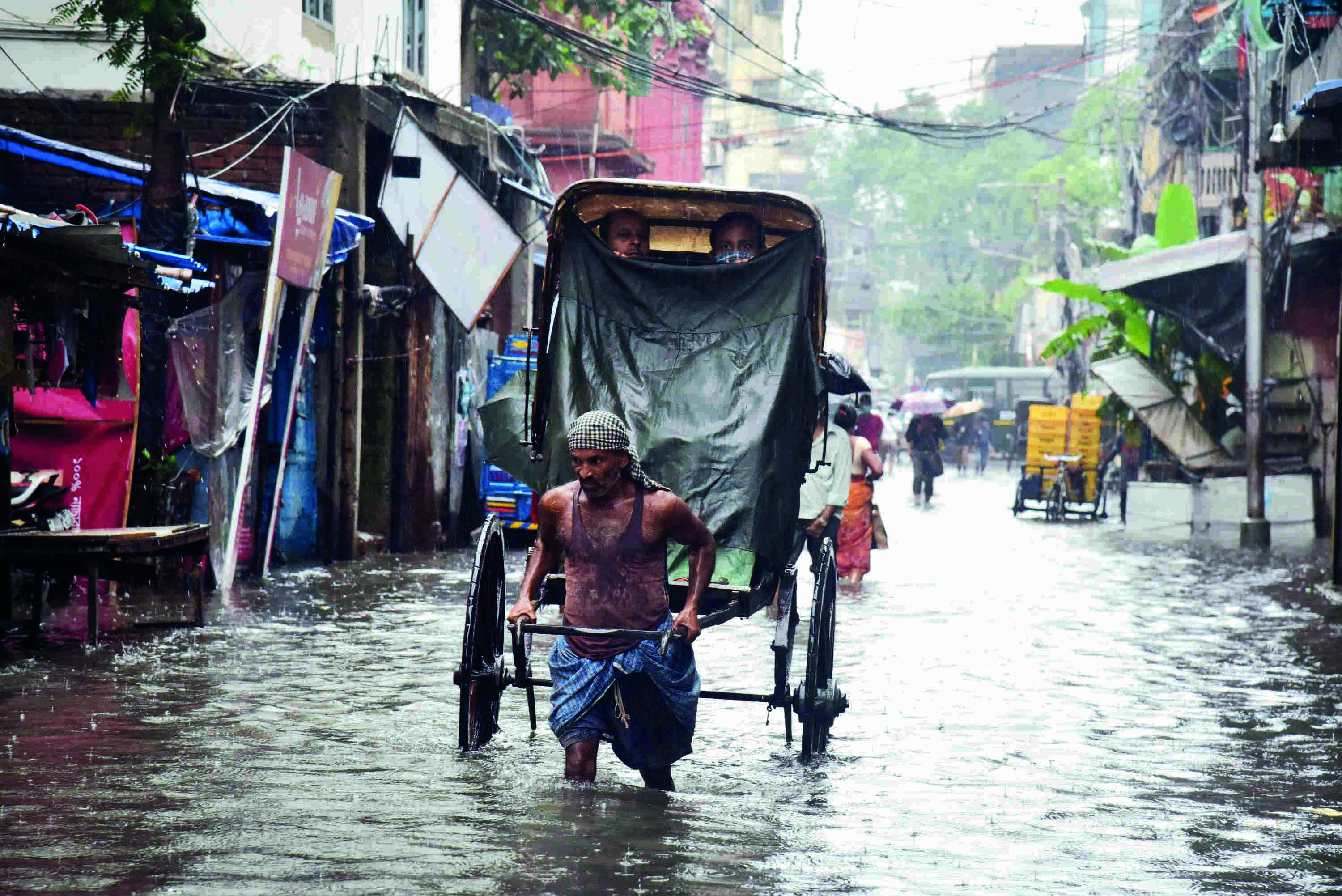 Coastal dists likely to get more depression-induced rains Coastal dists likely to get more depression-induced rains