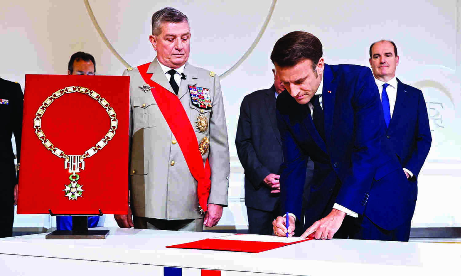 Macron inaugurated for second five-year term