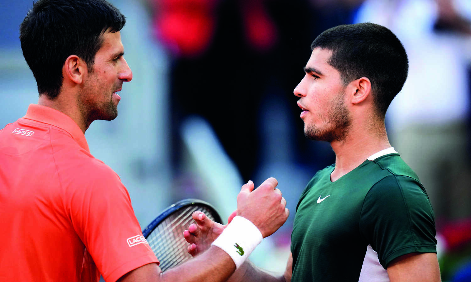 Red-hot Alcaraz beats Djokovic to reach Madrid Open final