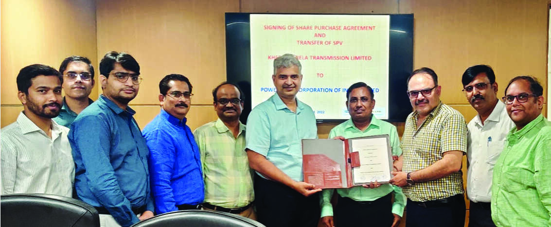 PGCIL acquires Khetri Narela Transmission Limited via TBCB PGCIL acquires Khetri Narela Transmission Limited via TBCB