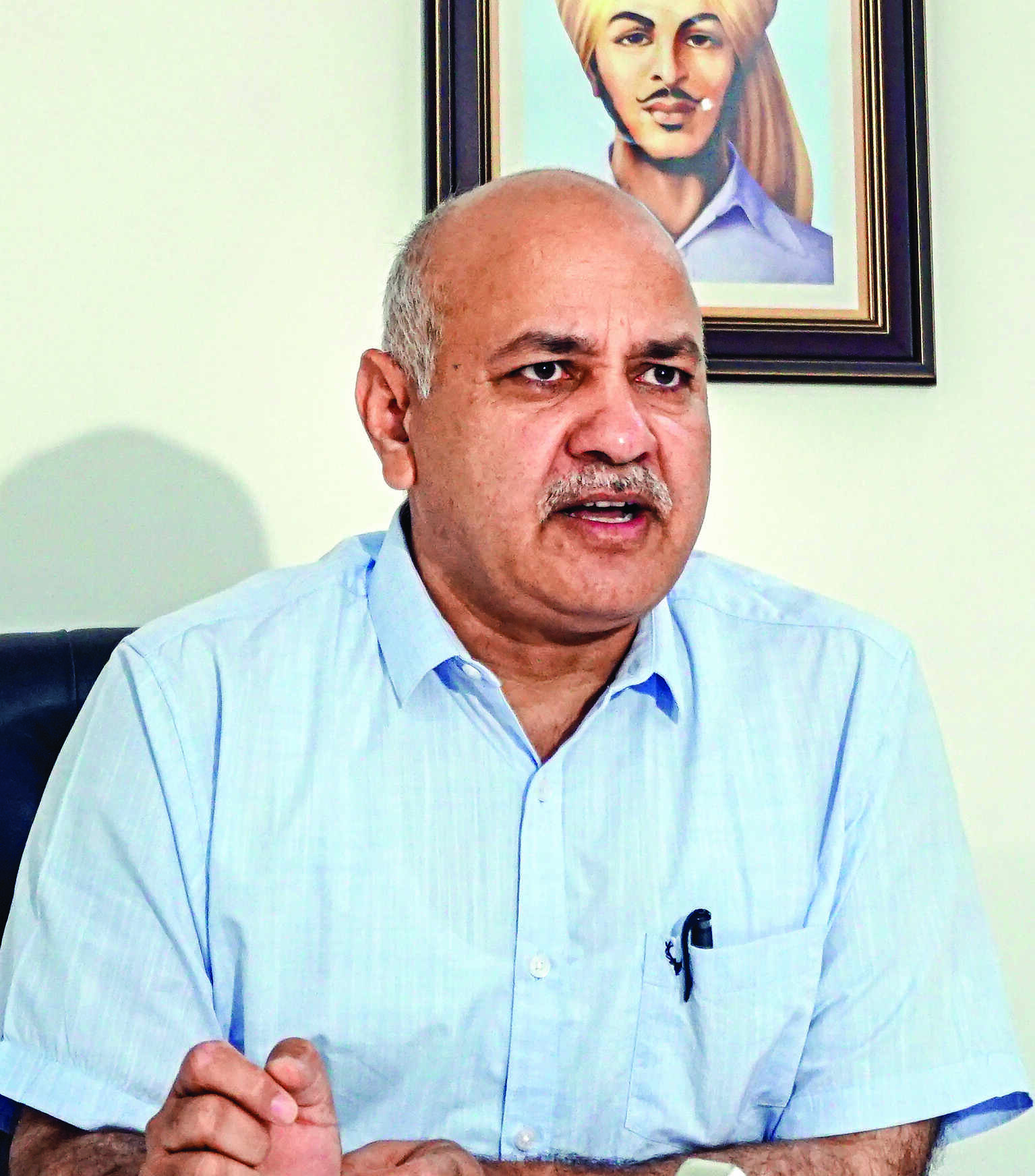 Sisodia urges Shah to stop demolition drive in Delhi Sisodia urges Shah to stop demolition drive in Delhi