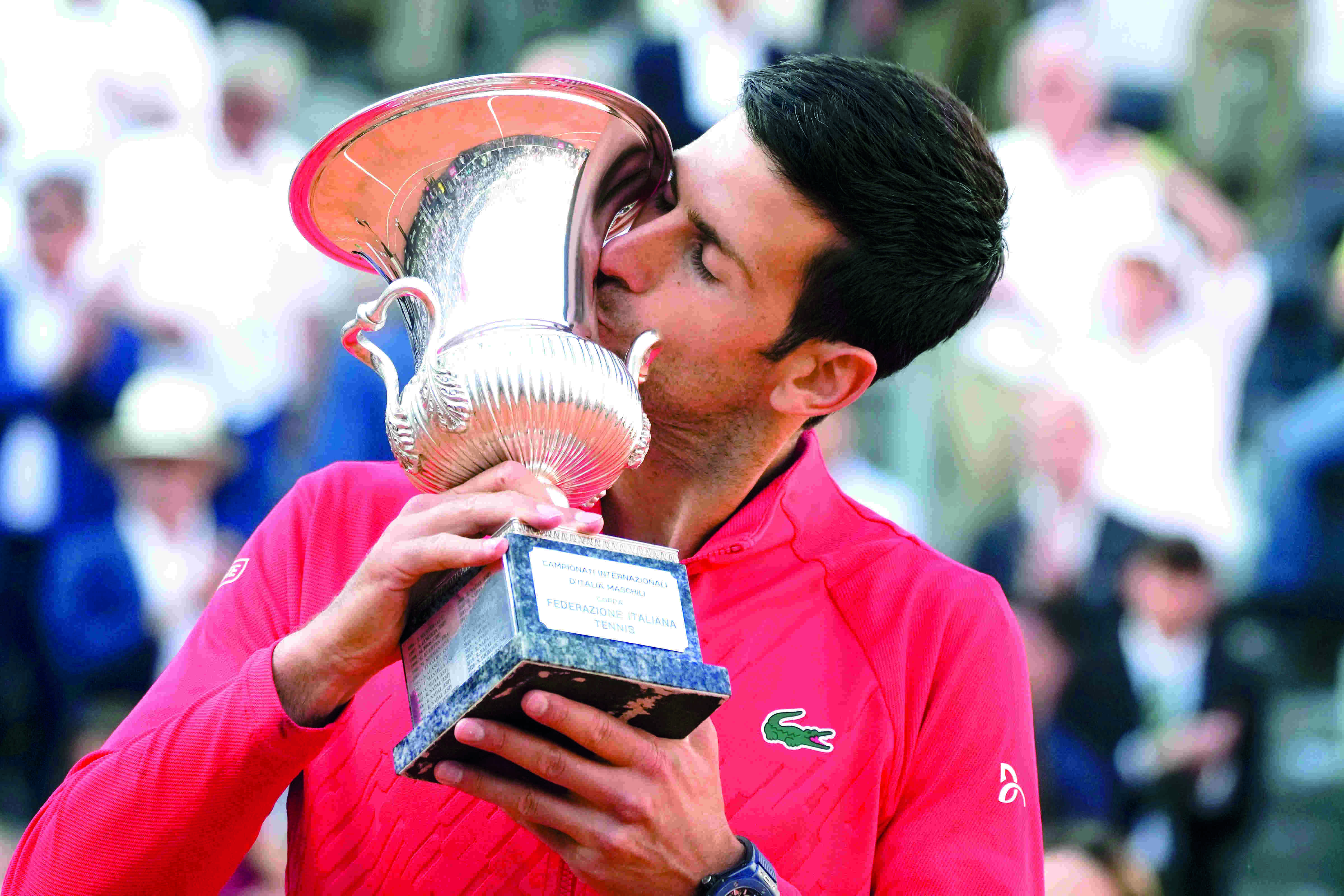 Djokovic shows hes back in top form with Italian Open title Djokovic shows hes back in top form with Italian Open title
