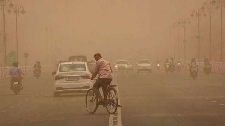 Dust storm likely in Delhi Dust storm likely in Delhi