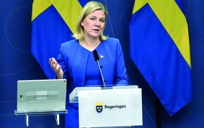 Sweden ends neutrality, joins Finland in seeking NATO berth Sweden ends neutrality, joins Finland in seeking NATO berth