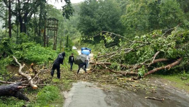 Landslides snap road, rail links to southern Assam, parts of Tripura, Mizoram, Manipur Landslides snap road, rail links to southern Assam, parts of Tripura, Mizoram, Manipur