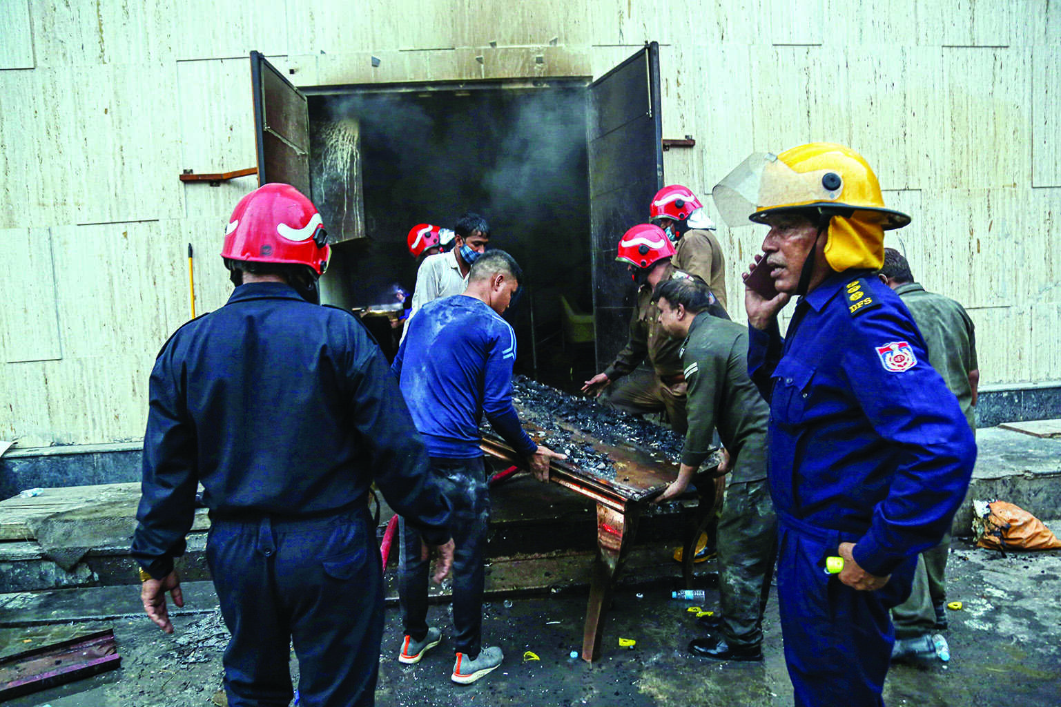 One killed in fire at banquet hall One killed in fire at banquet hall