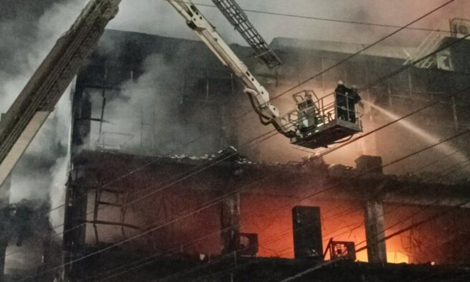 Mundka fire: AAP demands FIR against Delhi BJP chief, his predecessors for unintentional murder