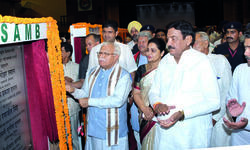 Haryana CM launches several development projects at Sirsa Haryana CM launches several development projects at Sirsa