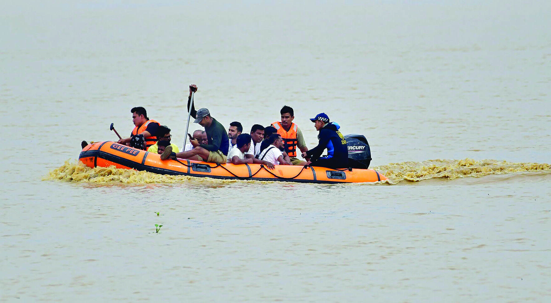 Over 7L affected   by Assam flood
