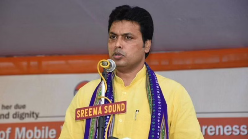 Ex-Tripura CM Biplab Debs security cover downscaled: Police Ex-Tripura CM Biplab Debs security cover downscaled: Police