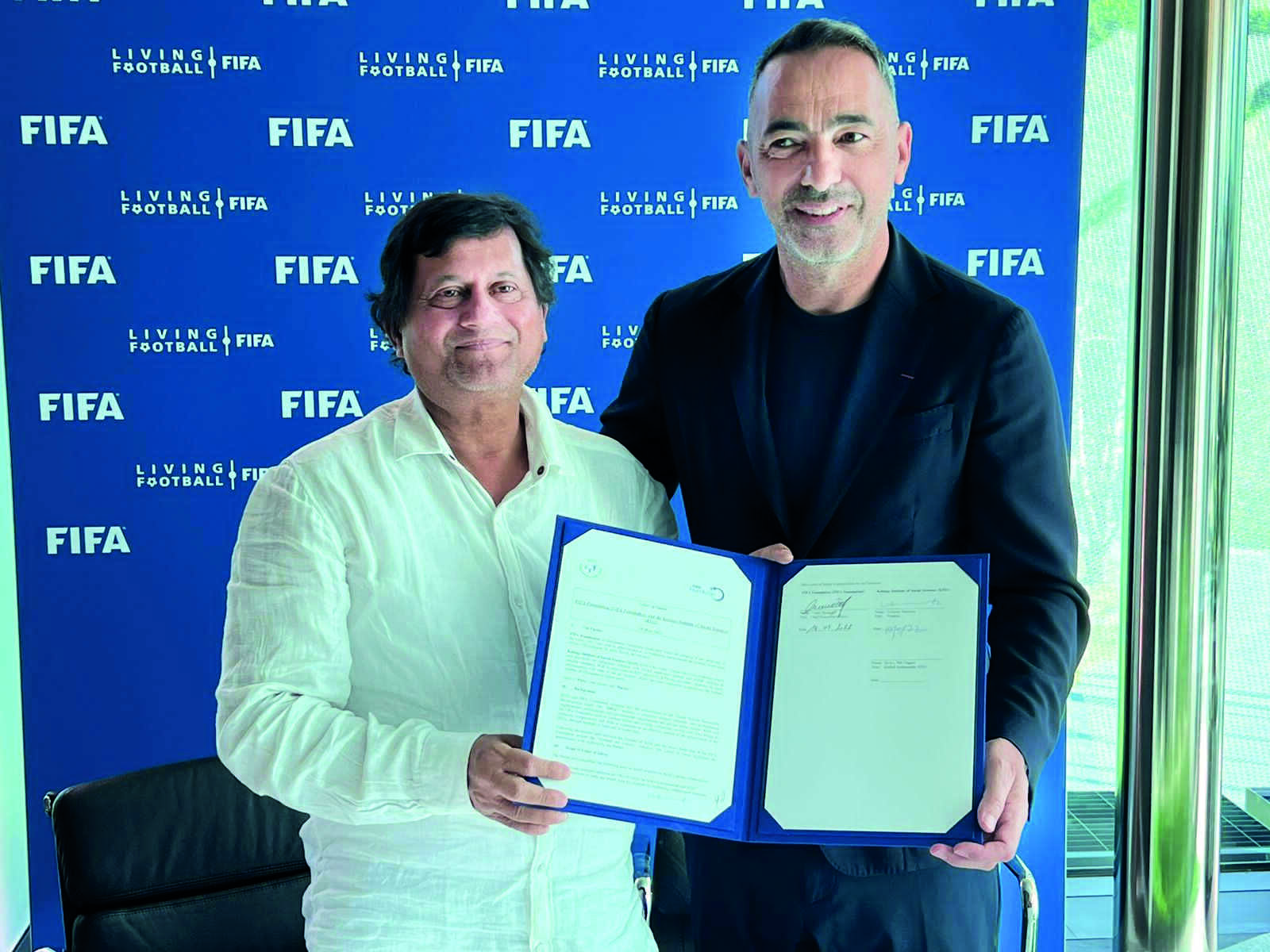 KISS to become knowledge, logistical hub of FIFAs Football For School initiative