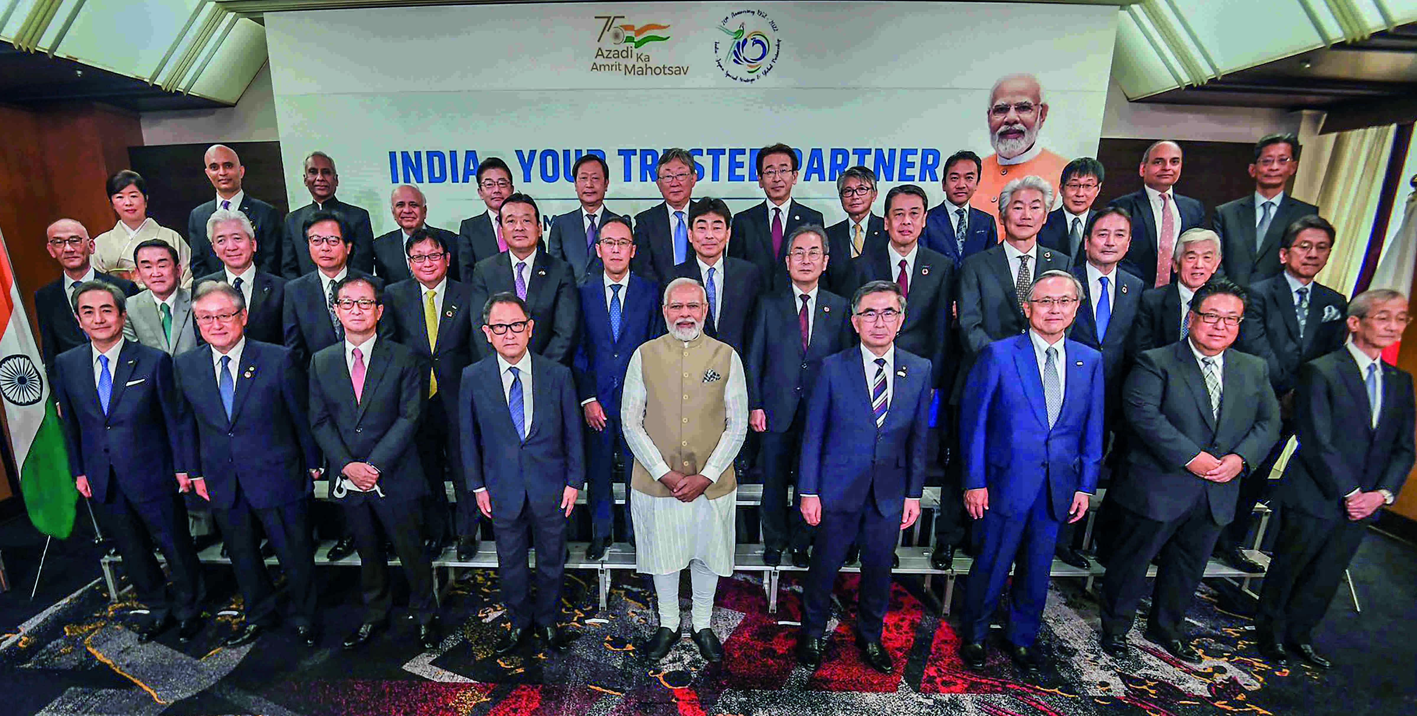 Modi meets Japanese business leaders, discusses investment